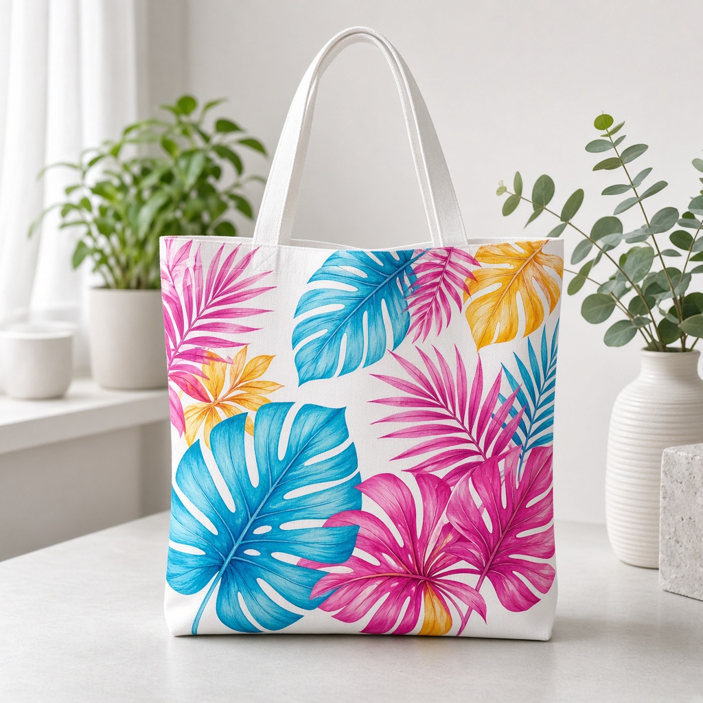 Tote bag con estampado